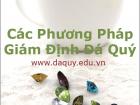 giam dinh da quy Các phương pháp giám định Đá Quý   eBook 275 trang (download)